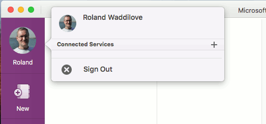 OneNote on the Apple Mac