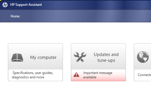 HP Support Assistant