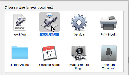 Automator on OS X
