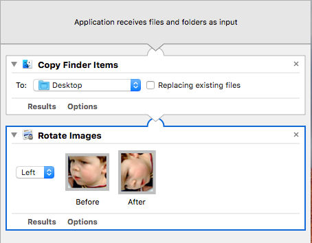 Automator on OS X