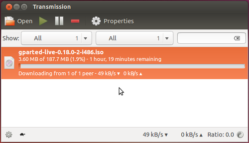 Transmission BitTorrent