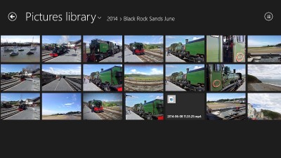 Browse photos in Windows 8
