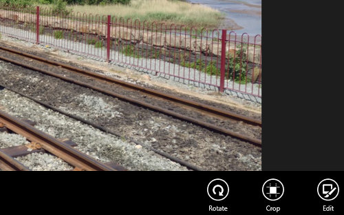 Windows 8 photo editing