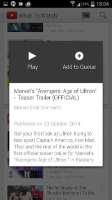 Pair a device with YouTube