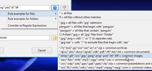 DropIt file associations