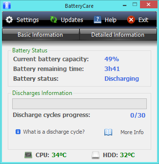 BatteryCare for Windows
