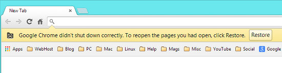 Reopen pages in Chrome