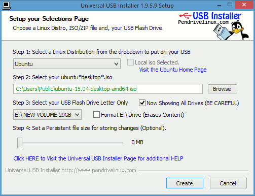 Universal USB Installer