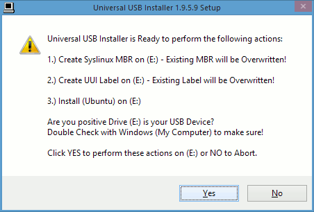 Universal USB Installer