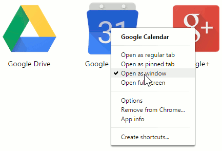 Use Chrome apps