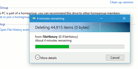 Windows File History