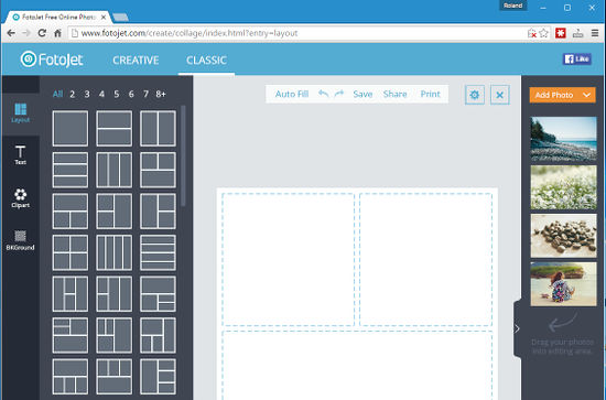 FotoJet collage maker