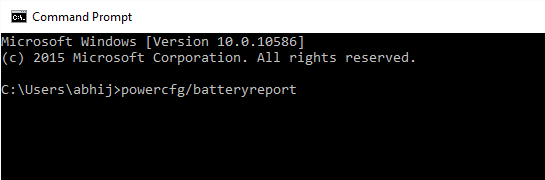 Get a battery report by entering this into a command prompt window