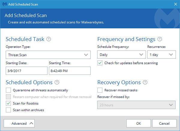 Malwarebytes 3 security software for Windows PC